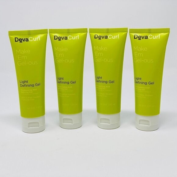 10x  -DevaCurl Make 'Em Gel-ous defining gel-1.5 oz - Picture 1 of 2